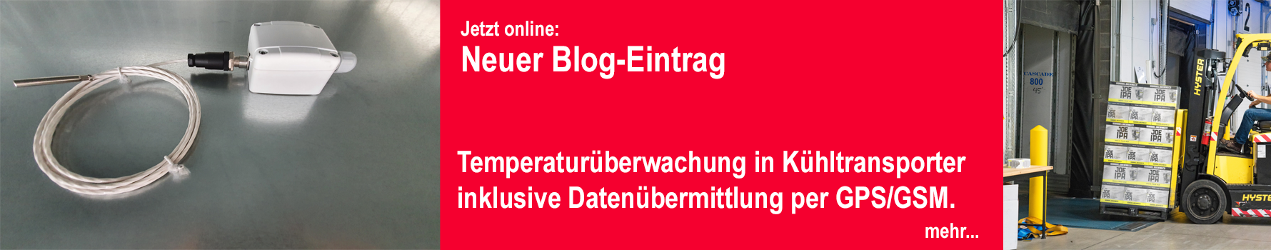 Temperaturüberwachung im Kühltransporter Rotax Albert Balzer AG